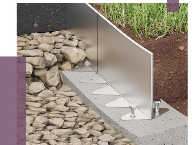 Изготовление металлических бордюров в Назрани от 7704 руб. | ПРОЛЁТ-Нзр