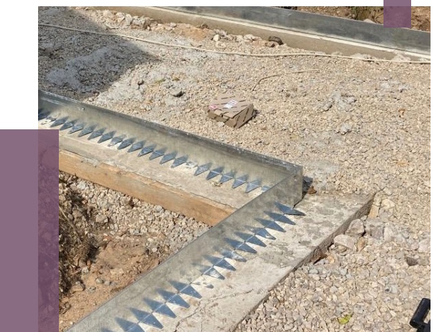 Нержавеющие бордюры в Назрани от 4828 руб. под ключ | ПРОЛЁТ-Нзр