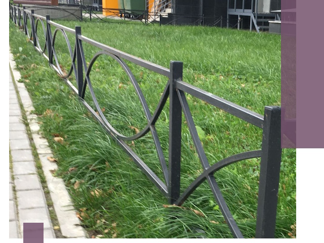 Газонные ограждения из металла в Назрани — монтаж и продажа