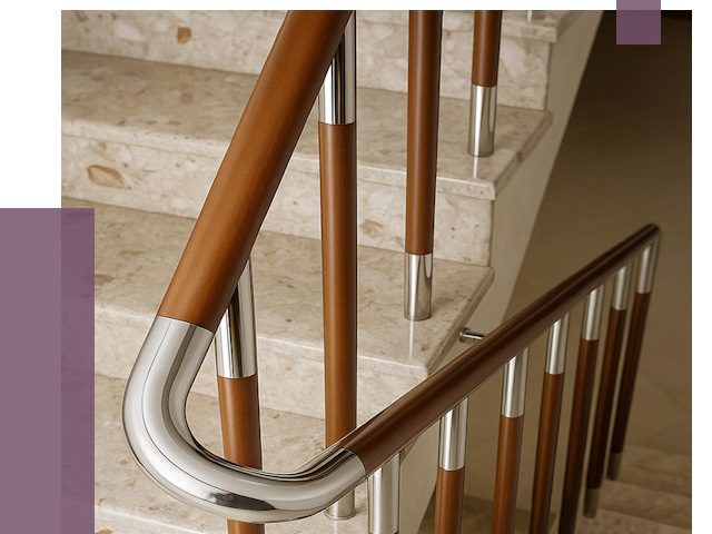 Монтаж поручней в Назрани от 9758 руб. монтаж под ключ | ПРОЛЁТ-Нзр