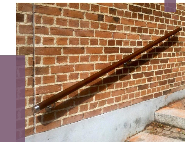 Изготовление пристенных поручней в Назрани от 4468 руб. — ПРОЛЁТ-Нзр