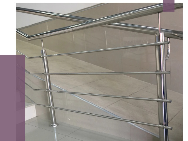 Изготовление поручней из нержавеющей стали в Назрани