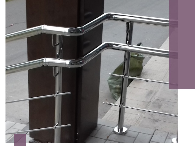 Монтаж поручней из нержавеющей стали в Назрани качественно и быстро